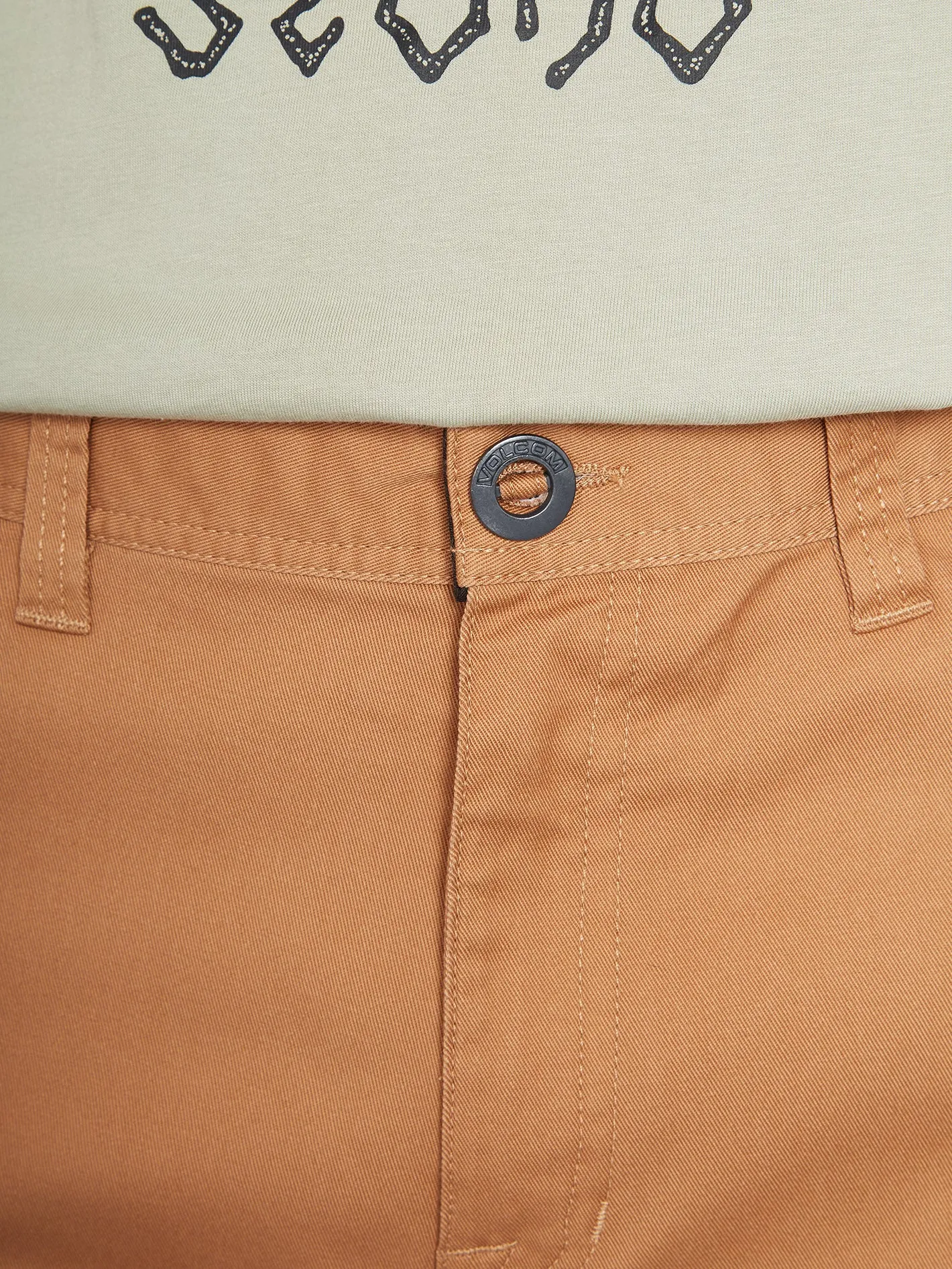 Frickin Modern Stretch 21" Short - TOBACCO