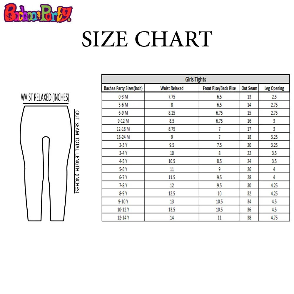 Infant Girls Plain Basic Tights - Citrus
