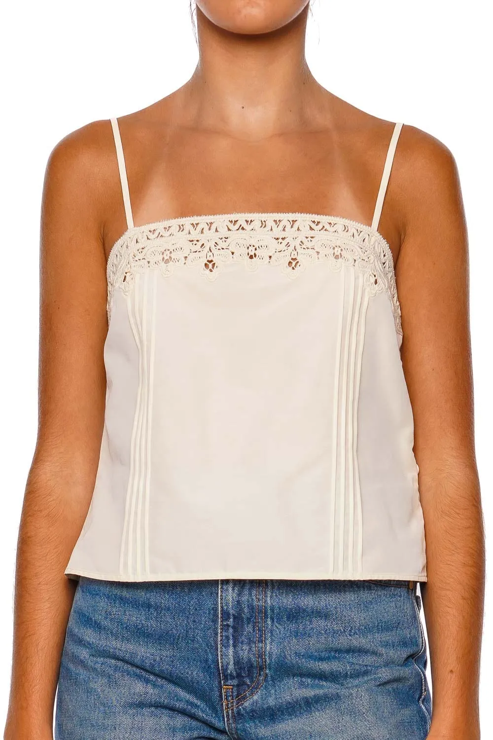 Palma Pearl Lace Camisole Top